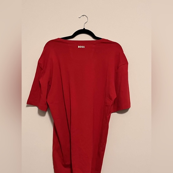 Red Hugo boss tee - Picture 2 of 4